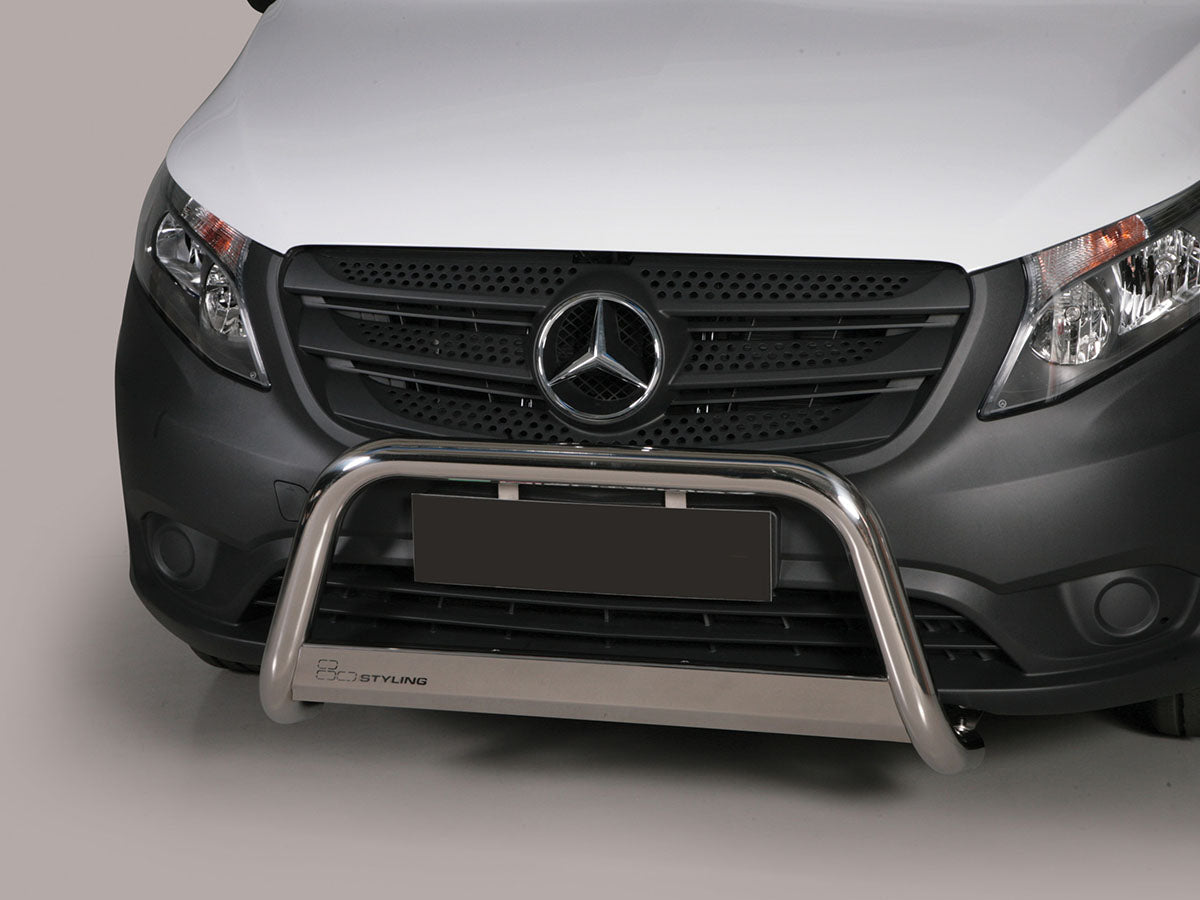 Pare-buffle Mercedes Vito W447 2014+ - Ø63 mm inox poli Xperts 4x4