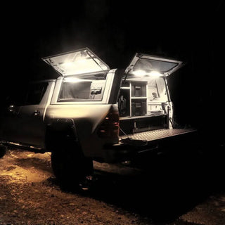 Set 2x Lumieres LED Eclairage Interieur Hardtop RSI Smartcap (avec Cables DIY) sur Xperts4x4 Accessoires 4x4 Off-Road