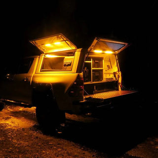 Set 2x Lumieres LED Eclairage Interieur Hardtop RSI Smartcap (avec Cables DIY) sur Xperts4x4 Accessoires 4x4 Off-Road