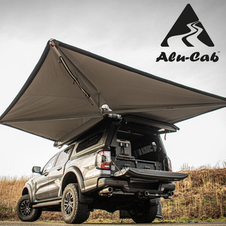 Auvent 270° Alu-Cab - 2,6m Autoportant & Résistant sur Xperts4x4 Accessoires 4x4 Off-Road