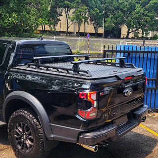 Hardlid ARB Couvre-Benne Aluminium Ford Ranger/Raptor 2023+ Double Cab sur Xperts4x4 Accessoires 4x4 Off-Road