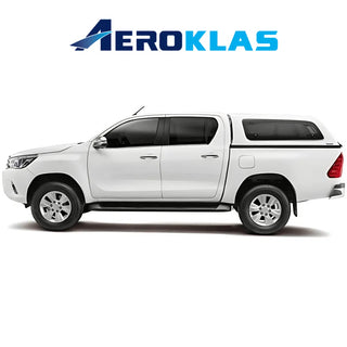 Hardtop Aeroklas Stylish Toyota Hilux DC 2016+ Fenêtres Battantes sur Xperts4x4 Accessoires 4x4 Off-Road