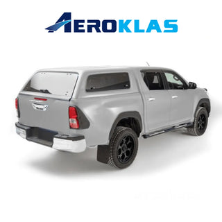 Hardtop Aeroklas Stylish Toyota Hilux DC 2016+ Fenêtres Battantes sur Xperts4x4 Accessoires 4x4 Off-Road