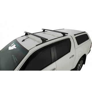 Kit 2x Barres de toit Vortex RHINORACK Toyota Hilux 2016+ Revo Double Cab sur Xperts4x4 Accessoires 4x4 Off-Road