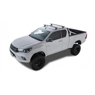 Kit 2x Barres de toit Vortex RHINORACK Toyota Hilux 2016+ Revo Extra Cab sur Xperts4x4 Accessoires 4x4 Off-Road