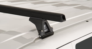 Kit 3 Barres de Toit Heavy Duty 1500mm Noir Rhino-Rack VW T5/T6 sur Xperts4x4 Accessoires 4x4 Off-Road