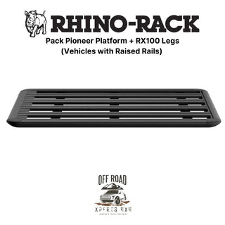 Kit Galerie de Toit 1500x1240mm sur Barres Longitudinales RHINO-RACK sur Xperts4x4 Accessoires 4x4 Off-Road