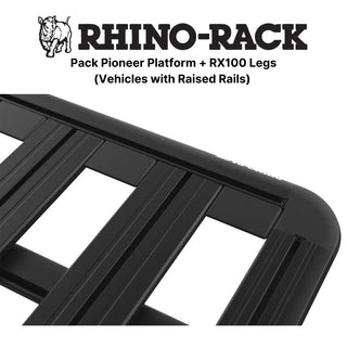 Kit Galerie de Toit 1500x1240mm sur Barres Longitudinales RHINO-RACK sur Xperts4x4 Accessoires 4x4 Off-Road