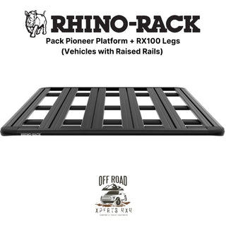 Kit Galerie de Toit 1500x1240mm sur Barres Longitudinales RHINO-RACK sur Xperts4x4 Accessoires 4x4 Off-Road