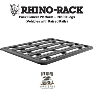 Kit Galerie de Toit 1500x1240mm sur Barres Longitudinales RHINO-RACK sur Xperts4x4 Accessoires 4x4 Off-Road