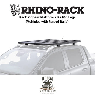 Kit Galerie de Toit 1500x1240mm sur Barres Longitudinales RHINO-RACK sur Xperts4x4 Accessoires 4x4 Off-Road