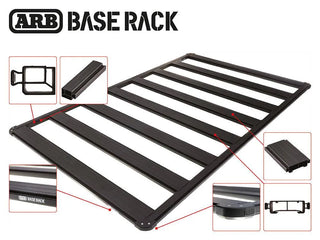 Kit Galerie de toit Mercedes Sprinter 2006 à 2017 - ARB Baserack 2995 x 1445mm sur Xperts4x4 Accessoires 4x4 Off-Road