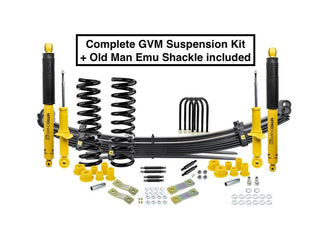 GVM Kit de suspension OME pour Ford Ranger 2012 à 2022 PTAC à 3500Kg sur Xperts4x4 Accessoires 4x4 Off-Road