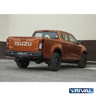 Pare-choc Arrière Aluminium Rival4x4 Isuzu Dmax 2021+ sur Xperts4x4 Accessoires 4x4 Off-Road