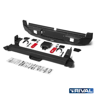 Pare-choc Arrière Aluminium Rival4x4 Isuzu Dmax 2021+ sur Xperts4x4 Accessoires 4x4 Off-Road