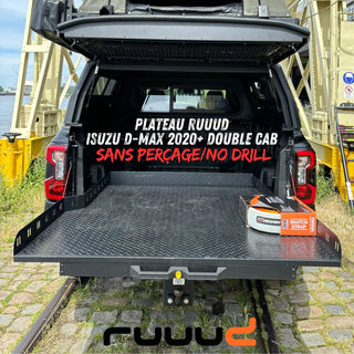 Plateau Coulissant Isuzu Dmax 2020+  RUUUD – Sans Perçage, Ultra Résistant sur Xperts4x4 Accessoires 4x4 Off-Road