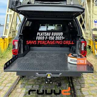Plateau Coulissant RUUUD Ford F-150 2021+  Installation Sans Perçage sur Xperts4x4 Accessoires 4x4 Off-Road