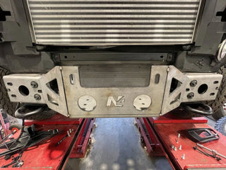 Platine de Treuil Ford Raptor 2018 a 2022 sur Pare-choc d'Origine sur Xperts4x4 Accessoires 4x4 Off-Road