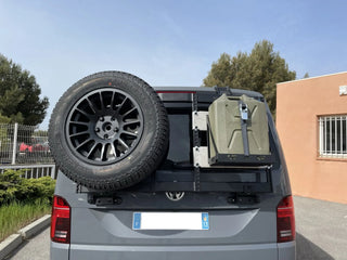 Porte-Roue N4-Offroad Volkswagen T5/T6 Modulable & Robuste sur Xperts4x4 Accessoires 4x4 Off-Road