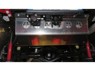 Blindage Arrière Silencieux 6mm Aluminium Jeep Wrangler JL N4 Offroad sur Xperts4x4 Accessoires 4x4 Off-Road