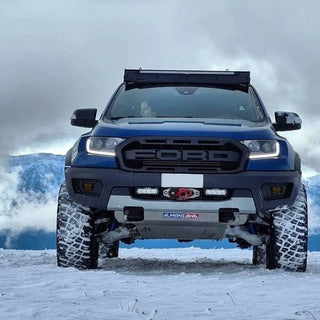 Ford Raptor 2019-22 Bi-Turbo Protection Almont4wd Frontale sur Xperts4x4 Accessoires 4x4 Off-Road