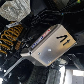 Protection Trapezes Arriere INEOS Grenadier 2022+  6mm Duralumin - Almont4WD sur Xperts4x4 Accessoires 4x4 Off-Road