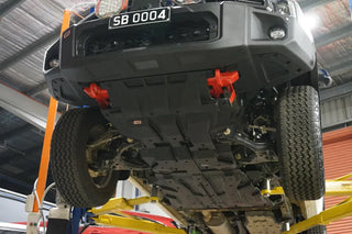 Protections inferieures ARB Polymer Ford Ranger 2023+ sur Xperts4x4 Accessoires 4x4 Off-Road