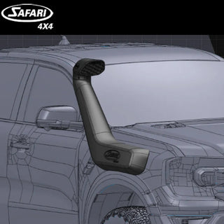 Snorkel Ford RAPTOR 2023+ 3.0L V6 Essence Safari 4x4 Armax sur Xperts4x4 Accessoires 4x4 Off-Road