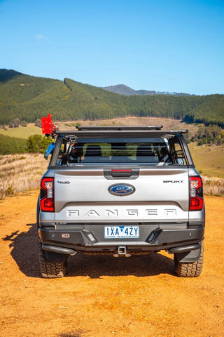 Bed Rack System ARB + Galerie de Toit Ford Ranger 2023+ Double Cab sur Xperts4x4 Accessoires 4x4 Off-Road