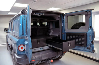 Aménagement INEOS GRENADIER 2023+ Kit Tiroirs de Rangement sur Xperts4x4 Accessoires 4x4 Off-Road