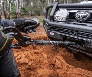 Treuil COVERT 10S Bushranger 12V 4536 KG Synthetique sur Xperts4x4 Accessoires 4x4 Off-Road