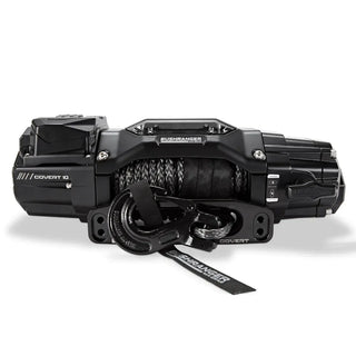 Treuil COVERT 10S Bushranger 12V 4536 KG Synthetique sur Xperts4x4 Accessoires 4x4 Off-Road