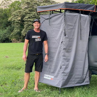 Cabines de Douches Bivouac 4x4 - ROCKALU, CAMPBOSS, SNUG, ARB