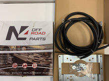 Kit support spécifique de fixation déport 2 mètres pour boitier relais de treuil Warn VR Evo Zeon Tabor N4-Offroad sur Xperts4x4 Accessoires 4x4 Off-Road