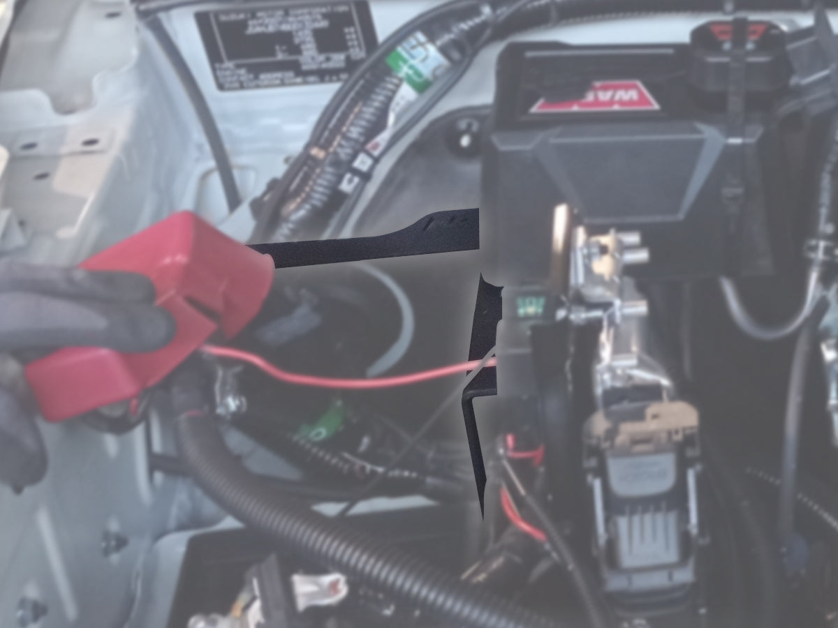 Kit support boitier relais treuil dans compartiment moteur Jimny 2018+ N4-Offroad sur Xperts4x4 Accessoires 4x4 Off-Road