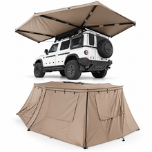 Pack Awning 270° Freestanding + Walls | Batwing Left side - RHINO-RACK