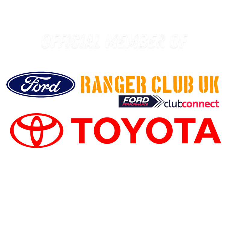 OFFICIAL MEMBER OF FORD RANGER CLUB AND TOYOTA EUROPE