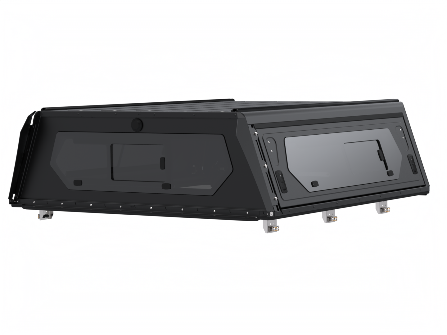 Hardtop Alu-Cab Contour Toyota Tundra 2022+ 5.5" CrewMax sur Xperts4x4 Accessoires 4x4 Off-Road