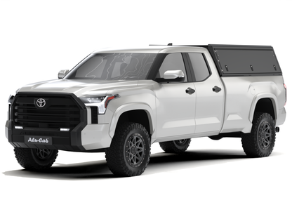 Hardtop Alu-Cab "Guard" en aluminium pour Toyota Tundra 2022+, finition lisse, fixation robuste, accessoire pour camion.