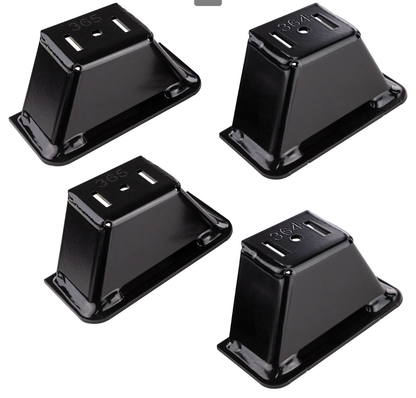 Kit de pieds pour barres de toit Hardtop ARB Ascent sur Ford Ranger, support robuste pour accessoires de toit.