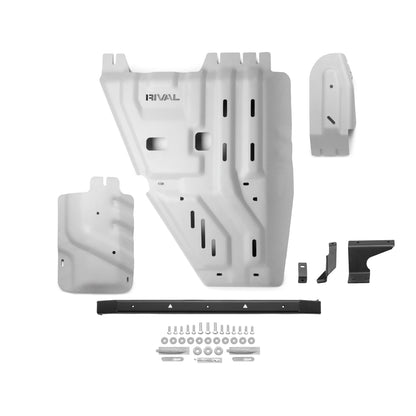 Blindage de boîte de transfert, AdBlue et sonde DPF aluminium 4 mm Toyota Hilux Travo 2026+ – RIVAL4X4 - Toyota Hilux 2026+