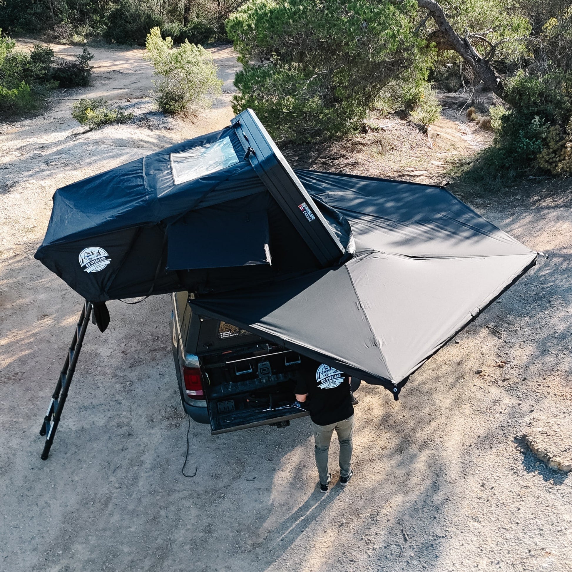 Auvent 450 Autoportant 270° XL 4x4 | Go Overland Canada sur Xperts4x4 Accessoires 4x4 Off-Road