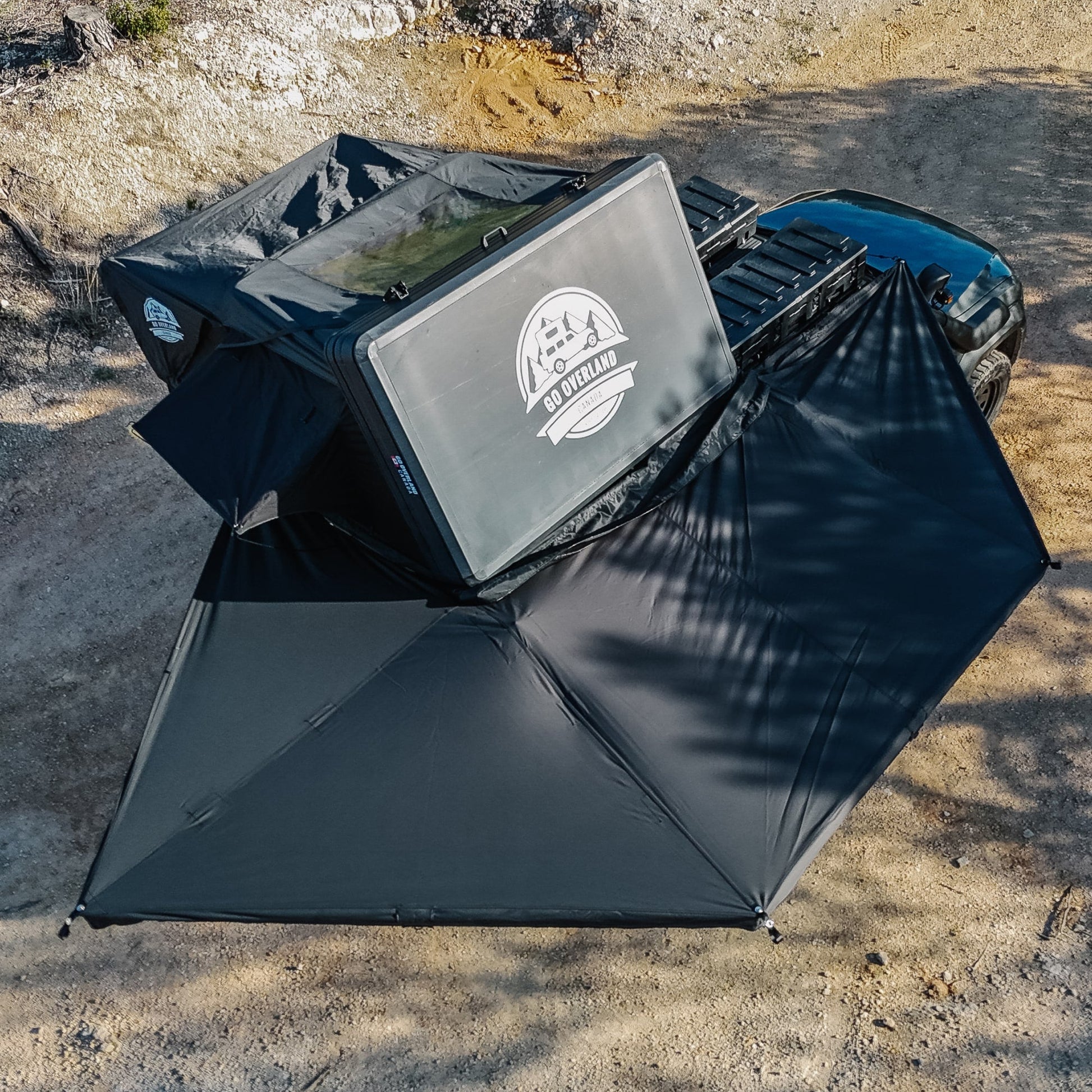 Auvent 450 Autoportant 270° XL 4x4 | Go Overland Canada sur Xperts4x4 Accessoires 4x4 Off-Road