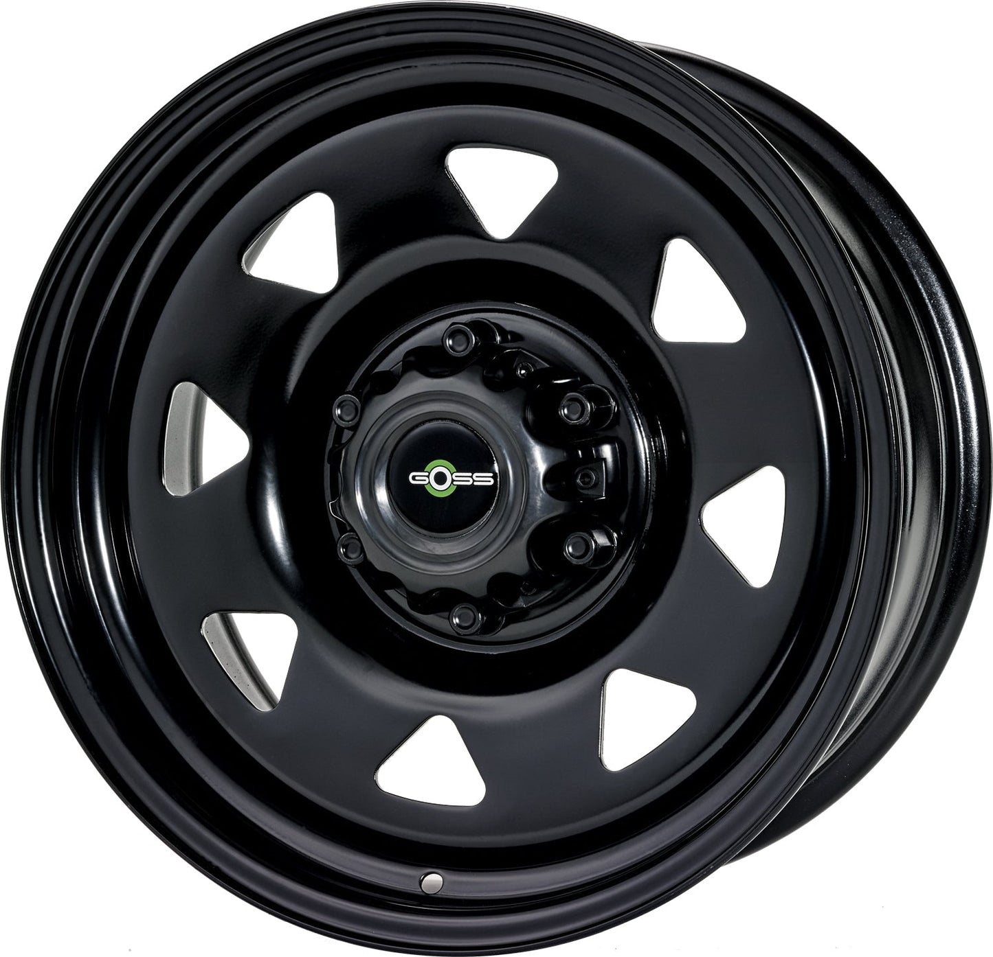 Jante Acier GOSS TRIANGULAR II - 16" pouces - Black sur Xperts4x4 Accessoires 4x4 Off-Road