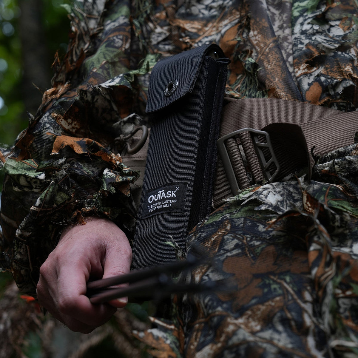 Housse rembourrée pour lampe TD-2 vert armée | OUTASK Xperts 4x4