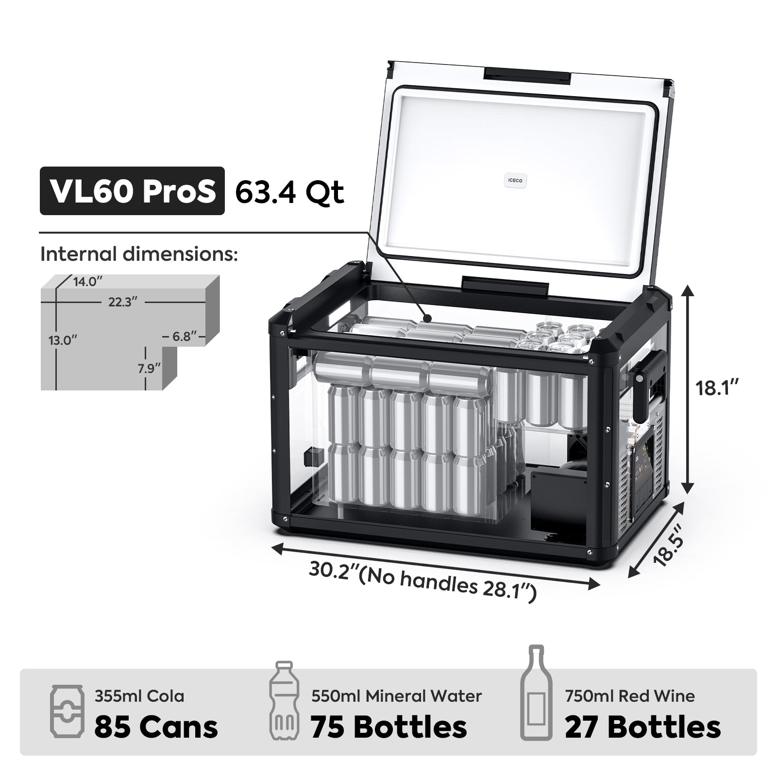 Réfrigérateur Congélateur ICECO VL60PROS 60L - Vert Olive sur Xperts4x4 Accessoires 4x4 Off-Road