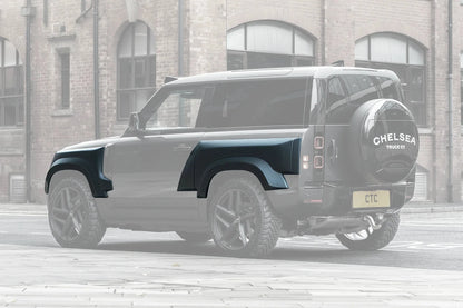 Kit Wide Track KAHN Defender 90 (2020+) - Look Off-Road & Premium sur Xperts4x4 Accessoires 4x4 Off-Road