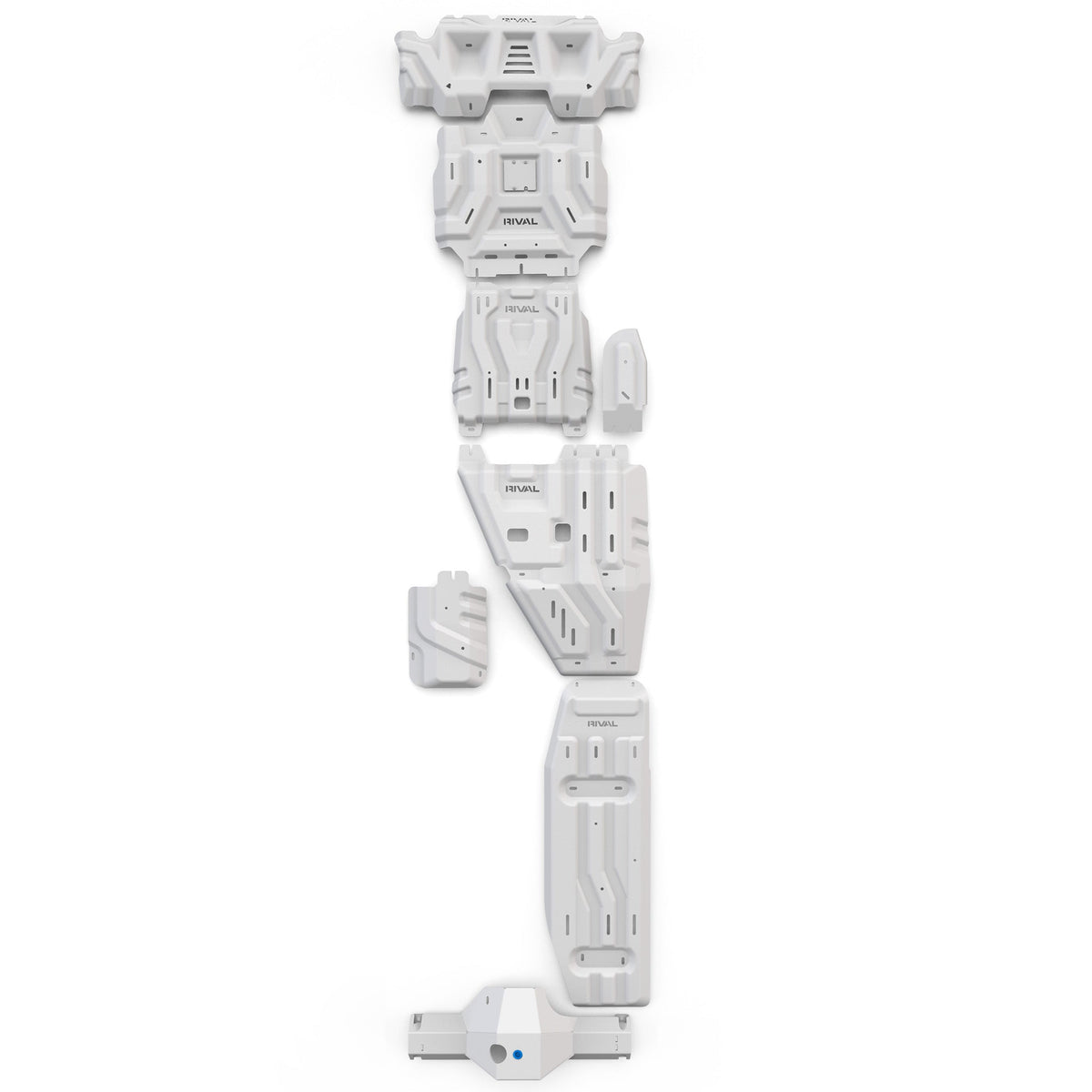 Kit 6 blindages aluminium 4 mm + différentiel 6 mm Toyota Hilux Travo 2026+ – RIVAL4X4 - Toyota Hilux 2026+