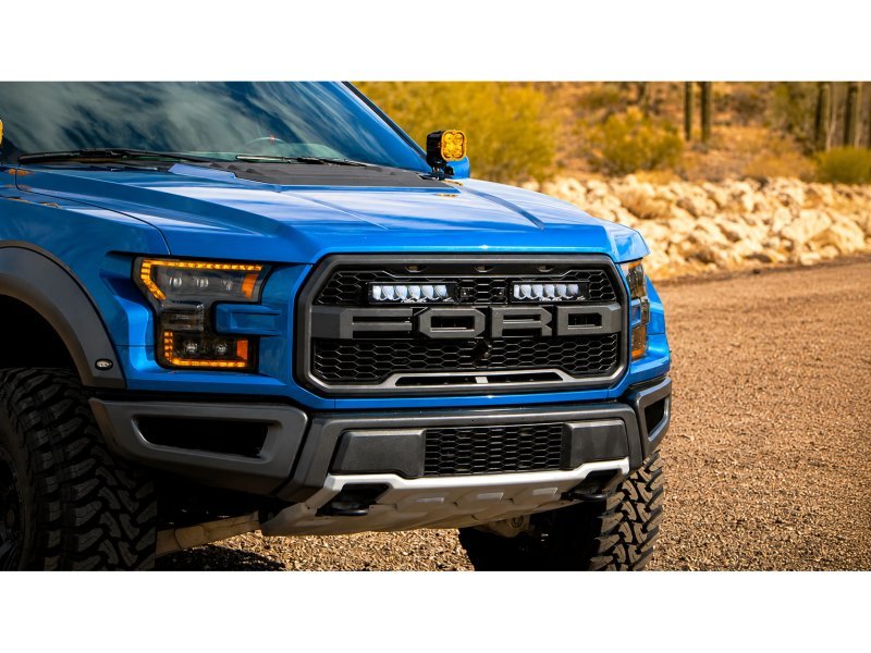 Kit intégration calandre Ford F-150 Raptor (2017-2020) – Carbon-6 Drive Yellow Dip - LAZER - Ford F150