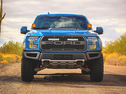 Kit intégration calandre Ford F-150 Raptor (2017-2020) – Carbon-6 Spot Yellow Dip - LAZER - Ford F150